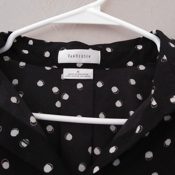 VanHeusen Polka-dot Shirt - Picture 3 of 6